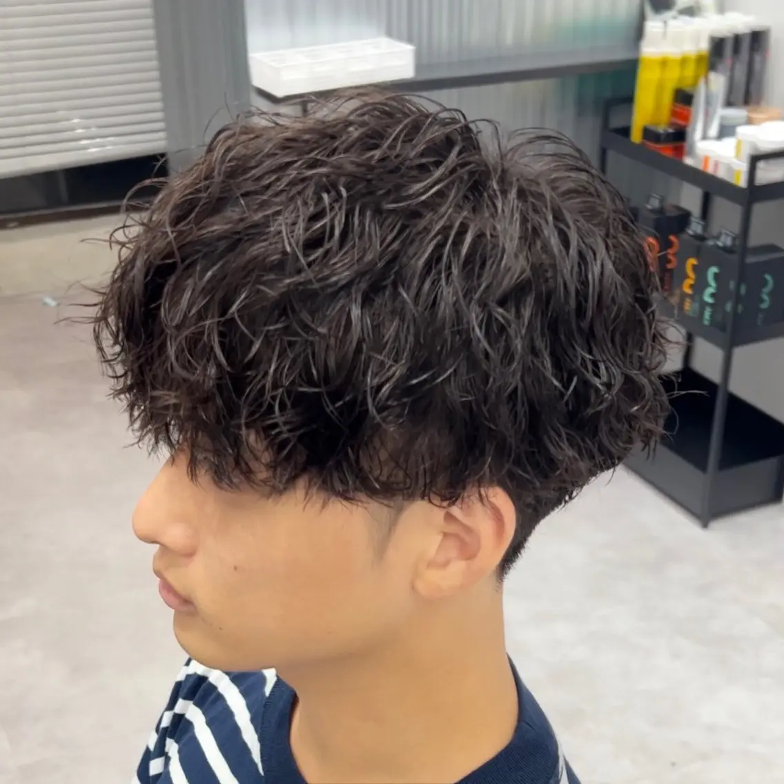 パーマ メンズ メンズパーマ ツイストスパイラルパーマ スパイラルパーマ 【メンズ特化美容室】 LIBERのヘアスタイル