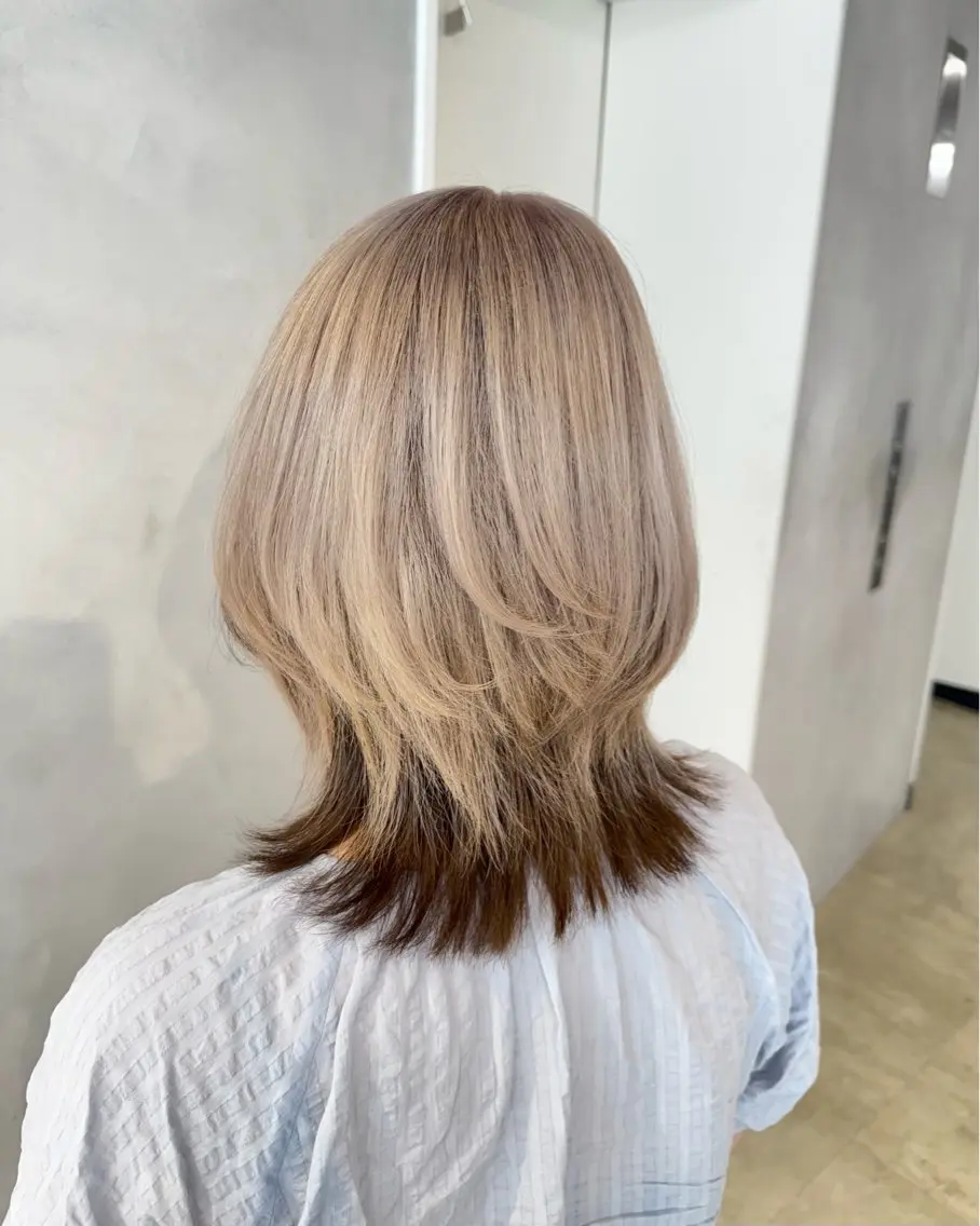 カラー ベージュカラー ブラウンカラー インナーカラー ナチュラルブラウン ホワイトベージュ カット ヘアカラー トリートメント 透明感カラー✨艶髪 制作🌱山根あゆみのヘアスタイル