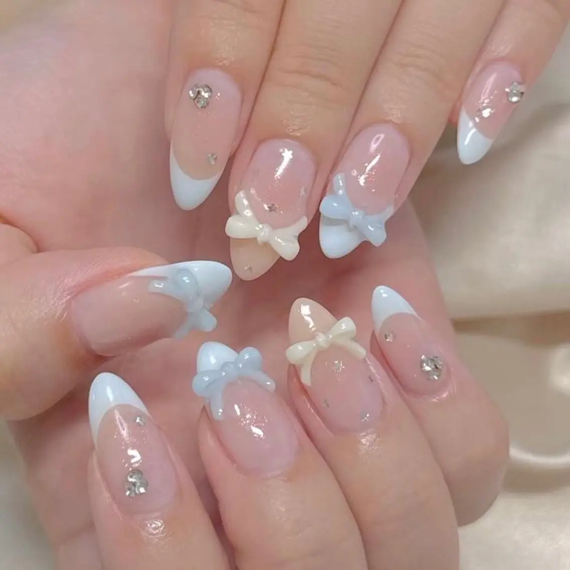 ネイル アートネイル ジェルネイル 韓国ネイル ニュアンスネイル 夏ネイル ハンドネイル フットネイル Umee Nailのネイルデザイン