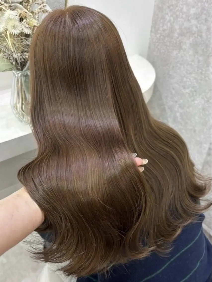 ロング ロング 庄司蒼麻 艶カラー特化/上尾のヘアスタイル