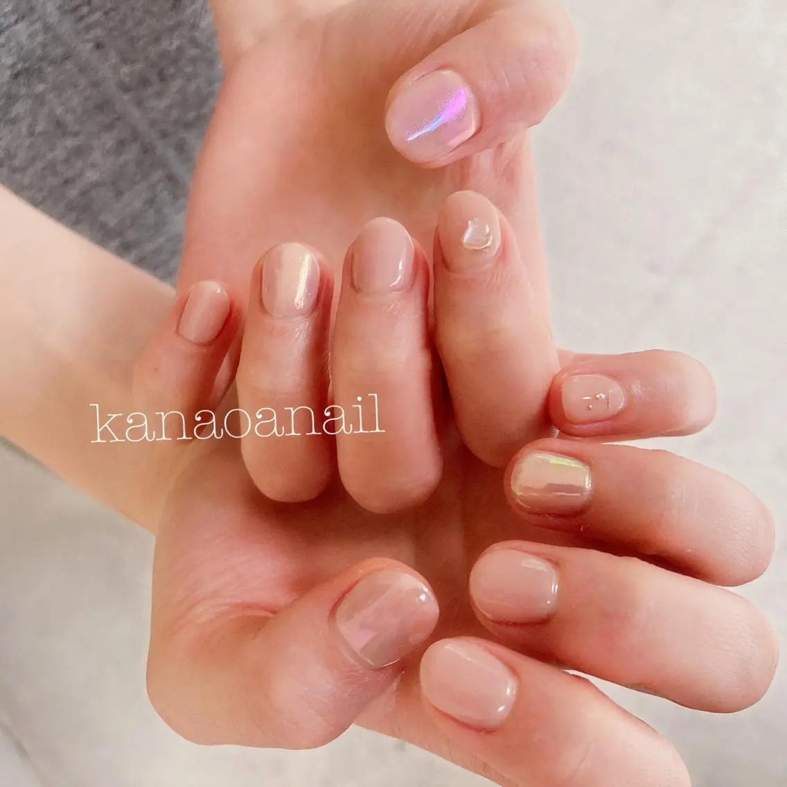 ネイル 地爪育成💅 kanaoanailのネイルデザイン