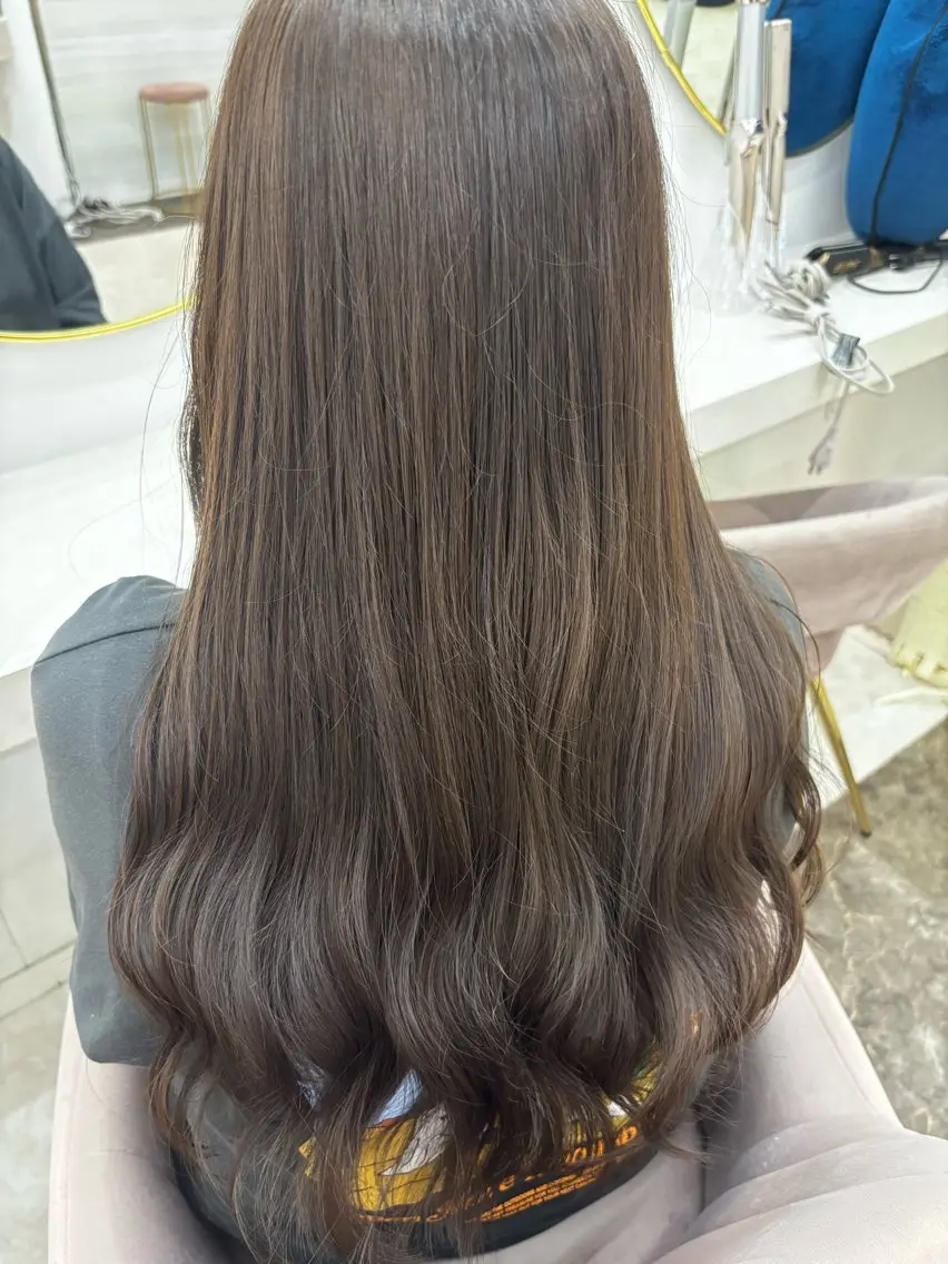 カラー ゆめな/ヘアセット /ワンカラー💗🫧のヘアスタイル