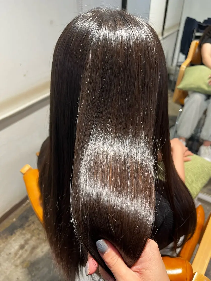 ロング カラー ヘアアレンジ ✨髪質改善/縮毛/ 個室サロン✨亀田彩華のヘアスタイル