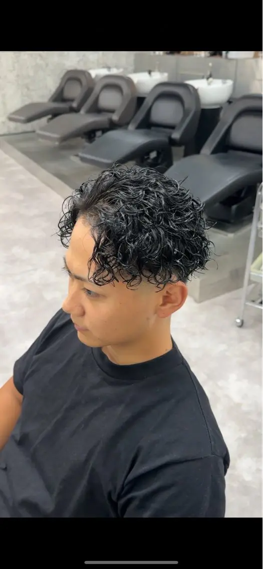 ショート パーマ UKヘア TE$⚡️HINのヘアスタイル