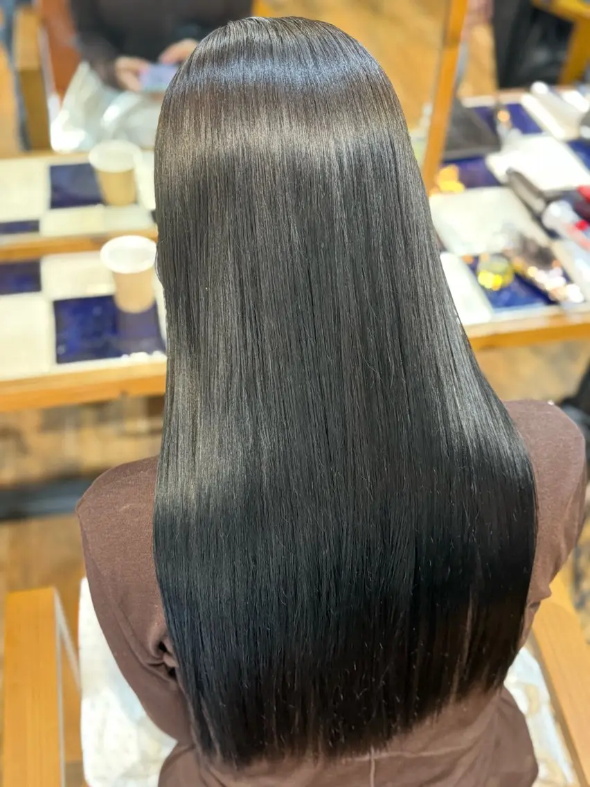 ロング カラー ヘアカラー パーマ 縮毛矯正 トリートメント 🎨デザイン🥇 美髪・艶髪　日暮千敬のヘアスタイル
