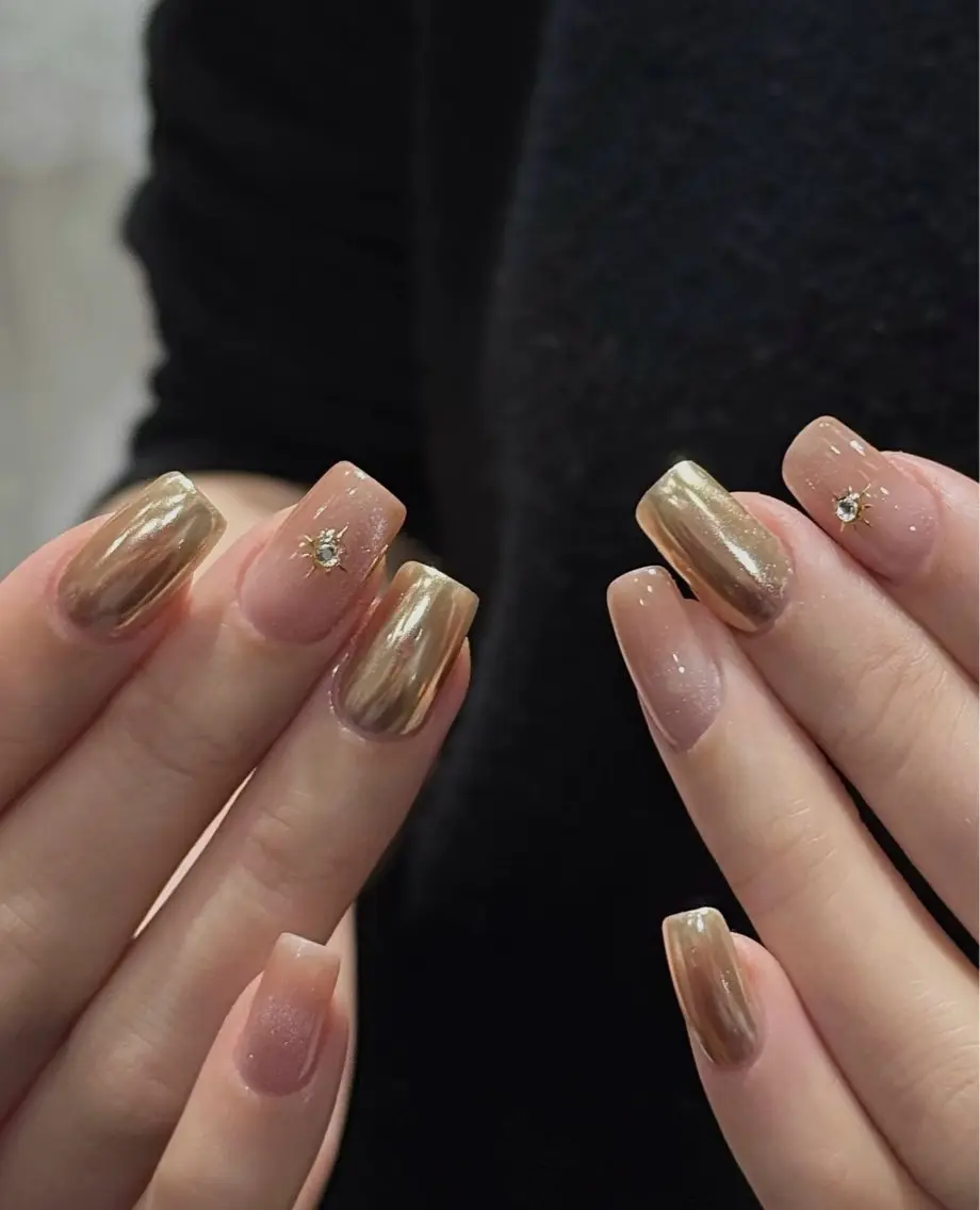 ネイル アートネイル フレンチネイル マグネットネイル ミラーネイル オフィスネイル ハンドネイル Blossom nail_研修のネイルデザイン
