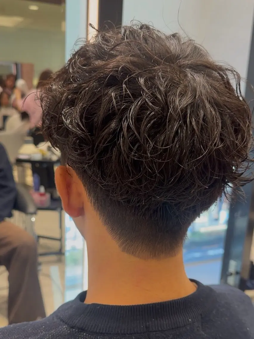 メンズ カット パーマ 💈メンズ特化/ パーマ特化ren🎸のヘアスタイル
