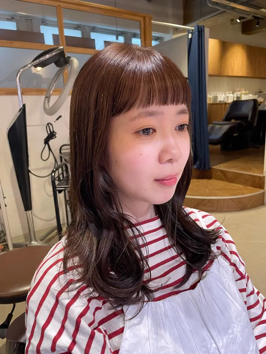 カット+カラー+前処理クイックトリートメントの写真