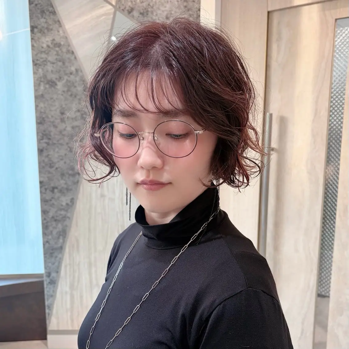 ショート カット パーマ カット特化 /BLUET/新宿のヘアスタイル