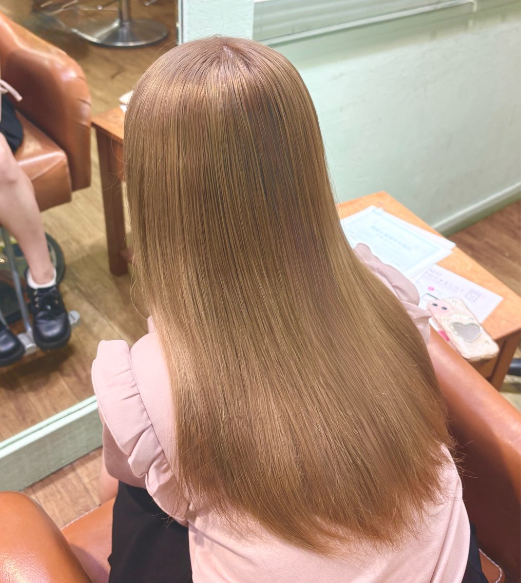 ロング カラー Haruka🕊 透明感カラーのヘアスタイル