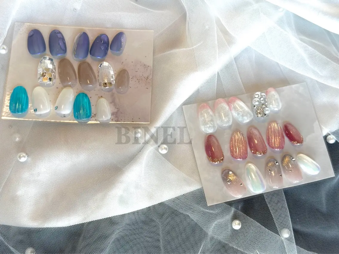 ネイル ネイルチップ ハンドネイル BINEL REINAのネイルデザイン