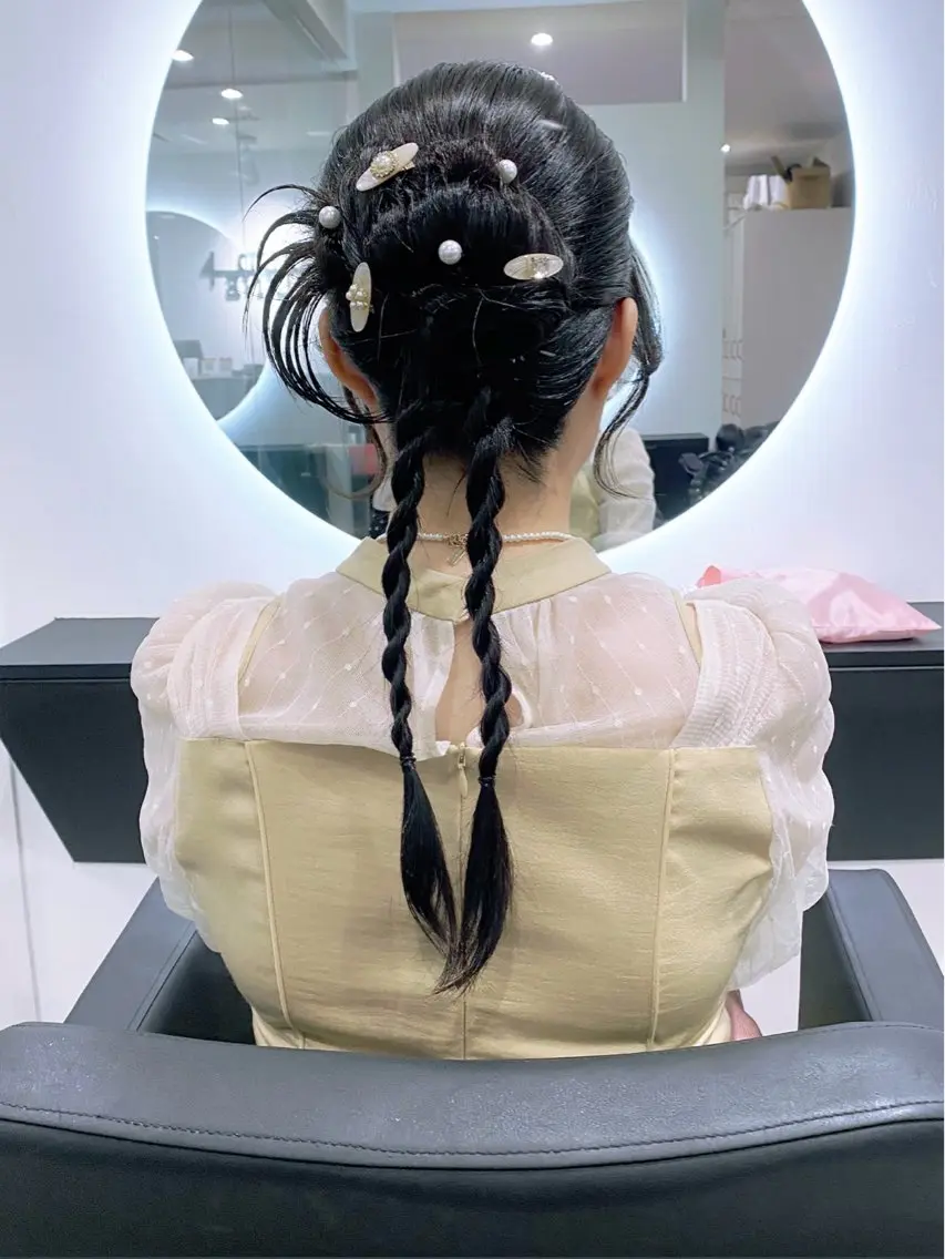 ヘアアレンジ 友田 千栄のヘアスタイル