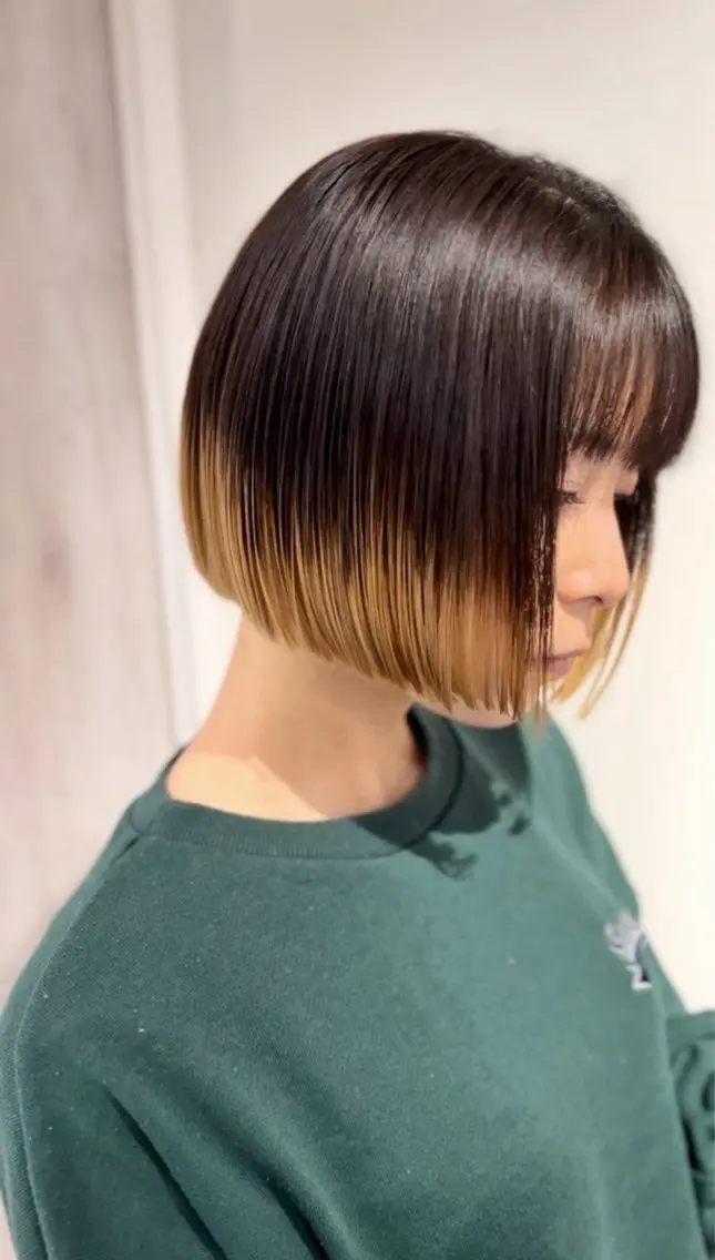 ミディアム アッシュ カット ヘアカラー トリートメント 🌈お気に入り指名 No.1藤野原大聖のヘアスタイル