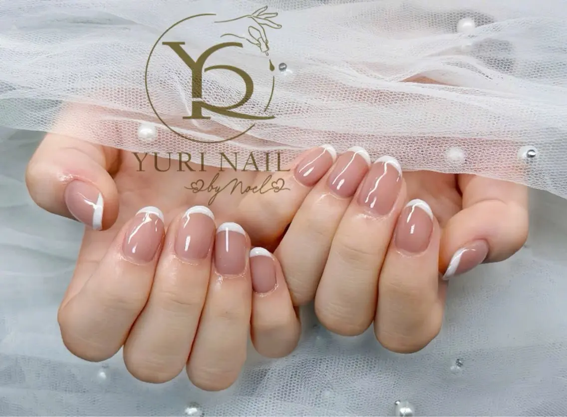 ネイル チークネイル フットネイル グラデーション 韓国ネイル 持ち込み ハンドネイル フットネイル ハンドケア YURI Nail NARITAのネイルデザイン
