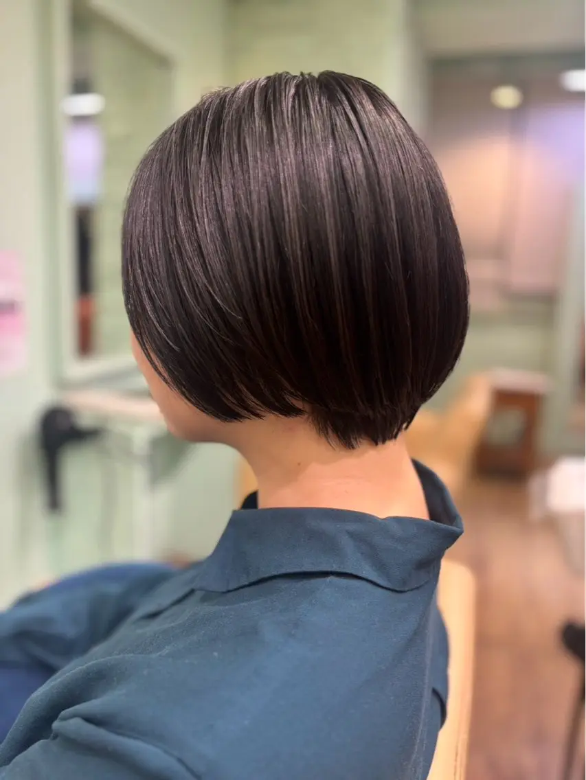 ショート カット ボブ/ショート/ maru🩵💚のヘアスタイル