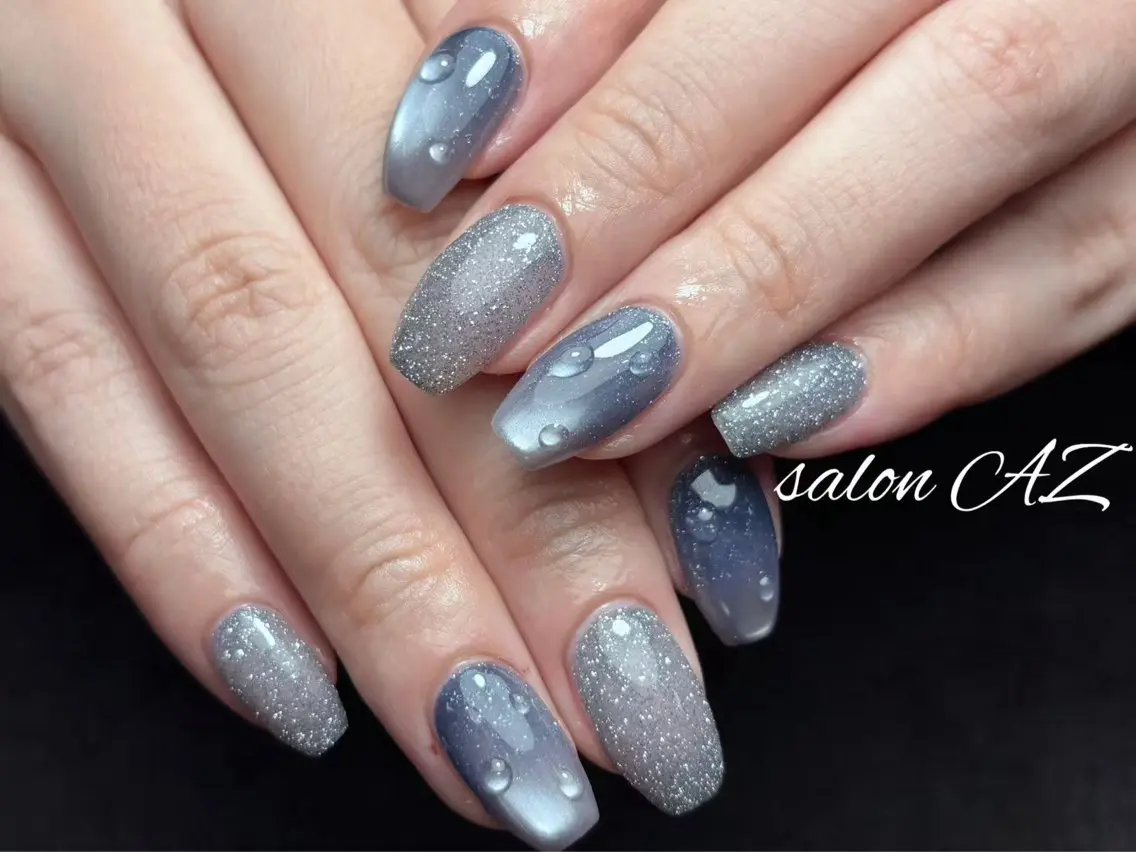 ネイル アートネイル フットネイル フレンチネイル マグネットネイル 持ち込み ハンドネイル salon AZのネイルデザイン