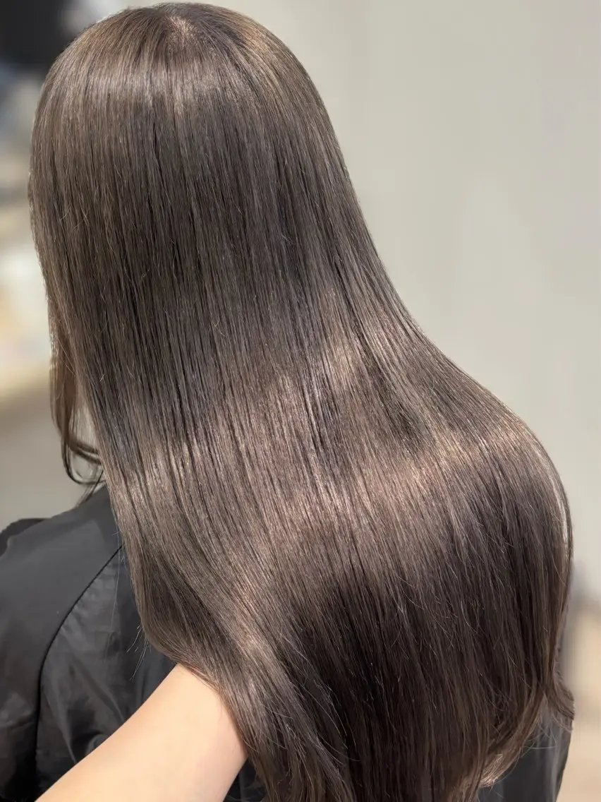 ロング カラー カット ヘアカラー 名駅/sHiHo/透 明感カラー✨🎀/のヘアスタイル