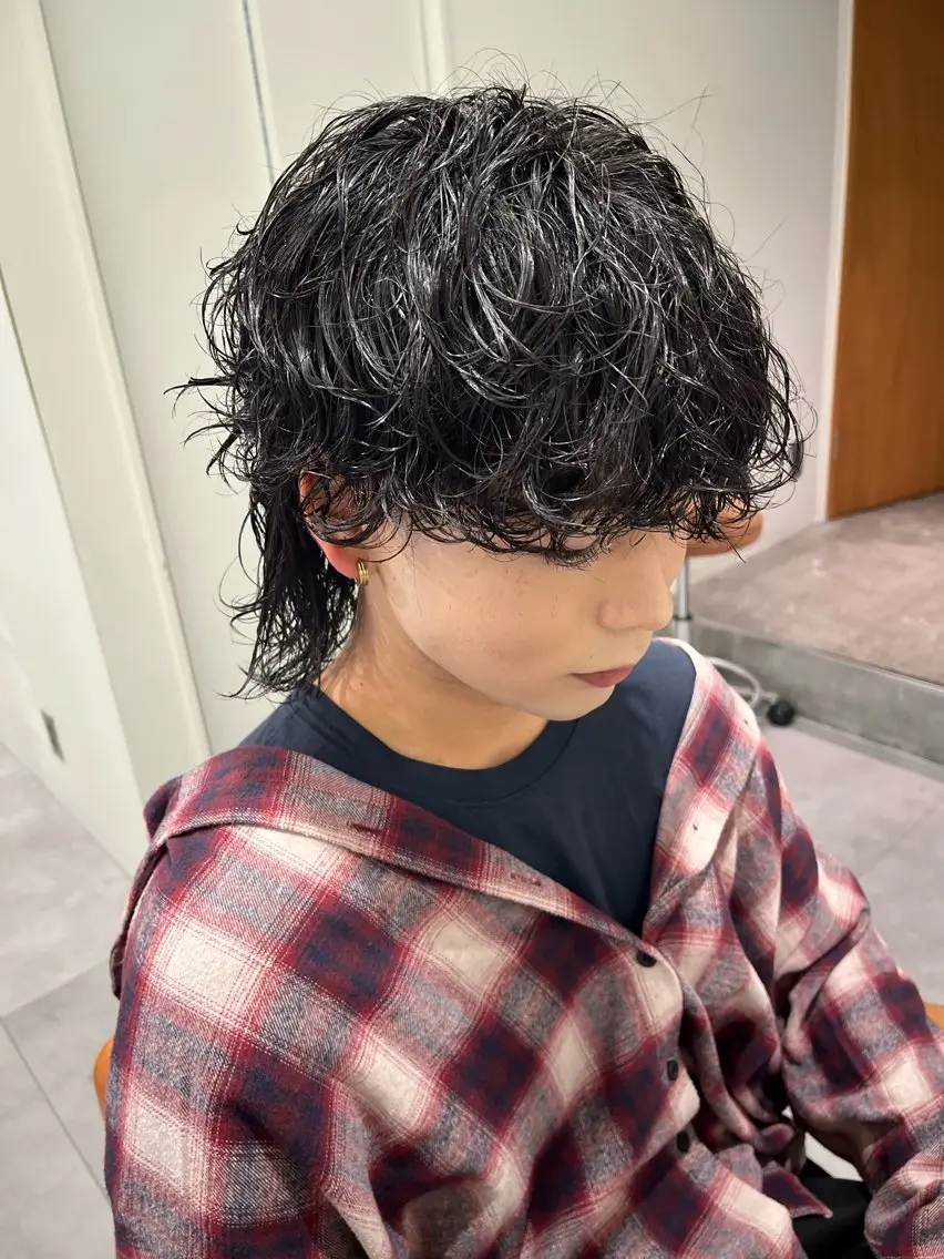ショート パーマ メンズ 【メンズ特化】 メンズパーマ/雄斗のヘアスタイル