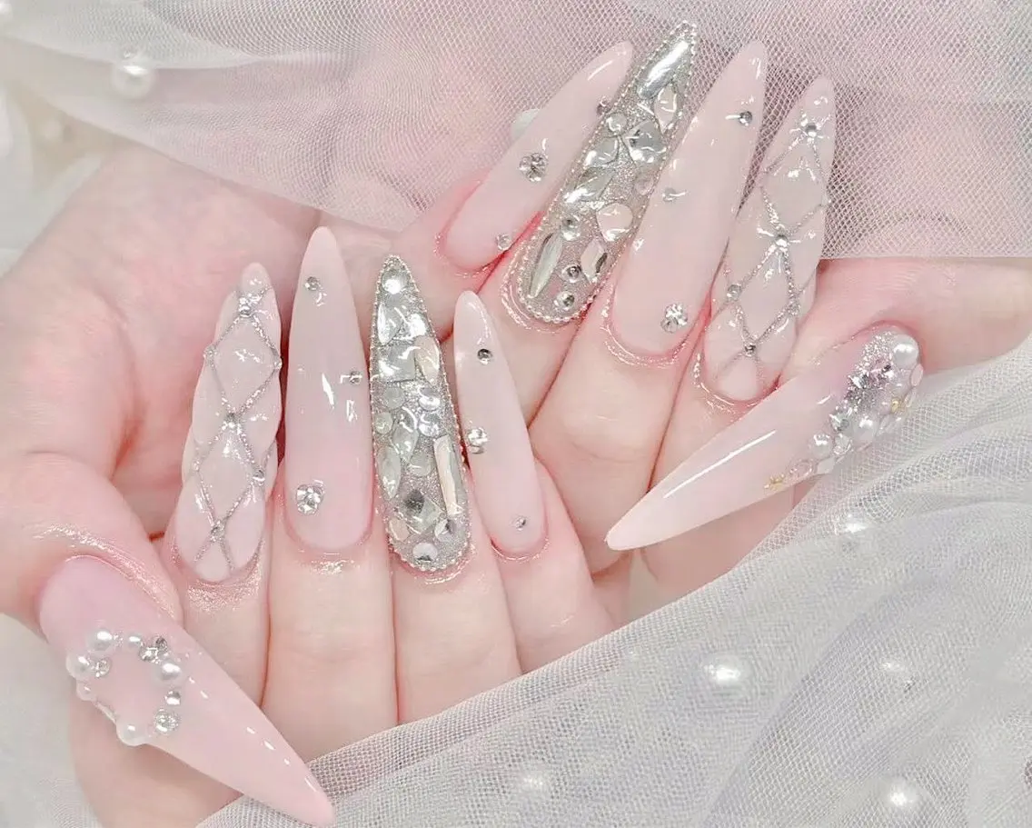 🎀🎀 EXTRALONG 2XLチップ長さ出し10本+アートやり、付け放題🎀🎀の写真