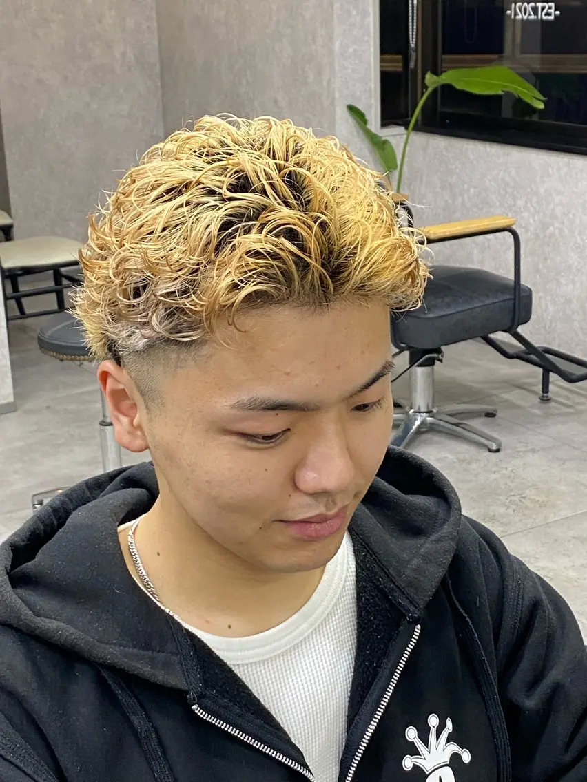 パーマ メンズ メンズパーマ 【メンズ専門】中本 翔大のヘアスタイル