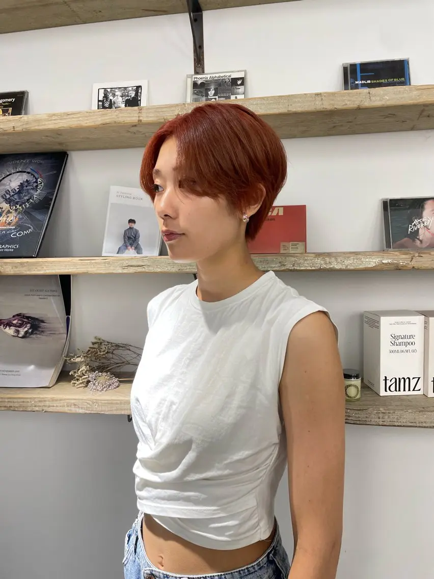 ショート ショートヘア 本間 かえでのヘアスタイル