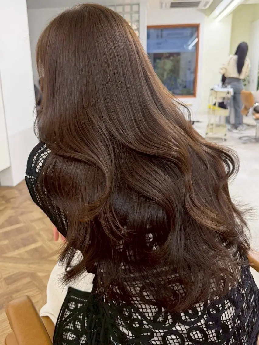 ミディアム カラー ヘアアレンジ ヘアカラー 🫧透明感カラー/ Wカラー🫧namiのヘアスタイル