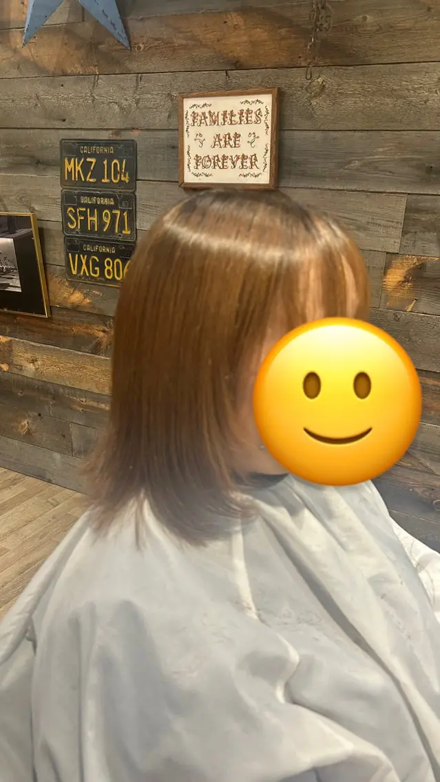 セミロング レイヤーカット 武田 一輝のヘアスタイル