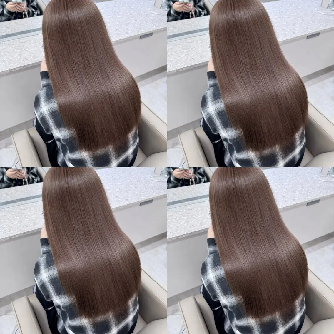 ロング 縮毛矯正 縮毛矯正 りん/💞垢抜け× とろける艶🍯横浜のヘアスタイル