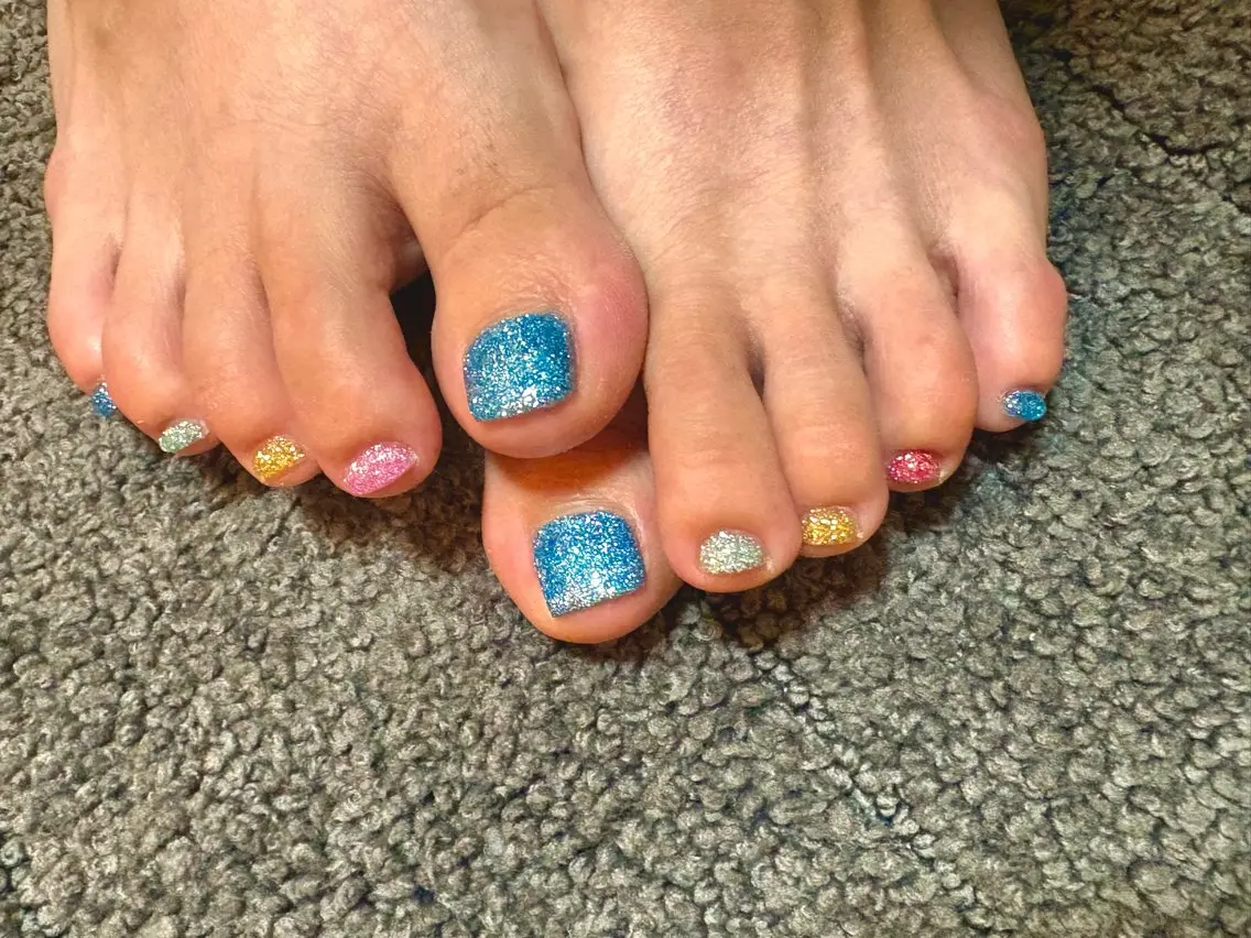 ネイル フラッシュネイル フットネイル 新宿マグネット Mii Nailのネイルデザイン