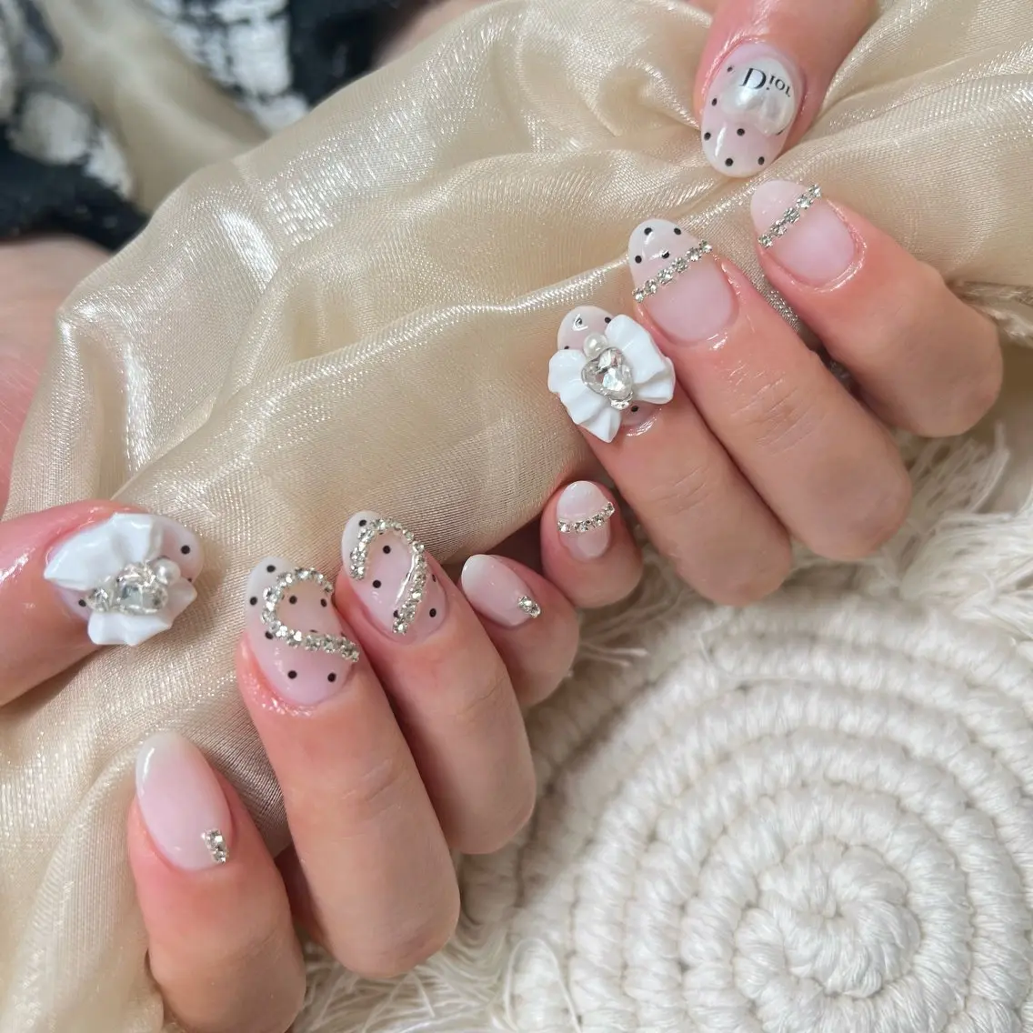 ネイル ワンホンネイル Lumiereva @ネイルモデル募集中のネイルデザイン