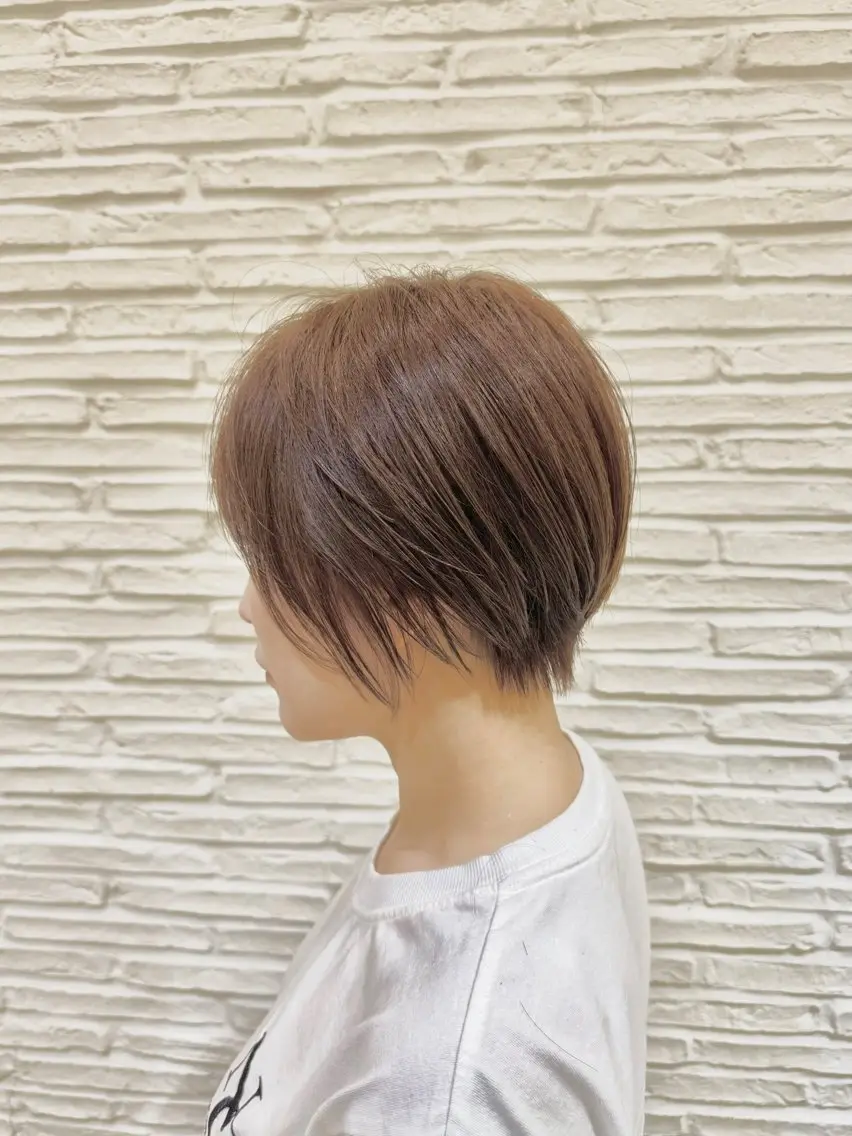ショート くびれヘア ショートヘア 前平 友慈のヘアスタイル