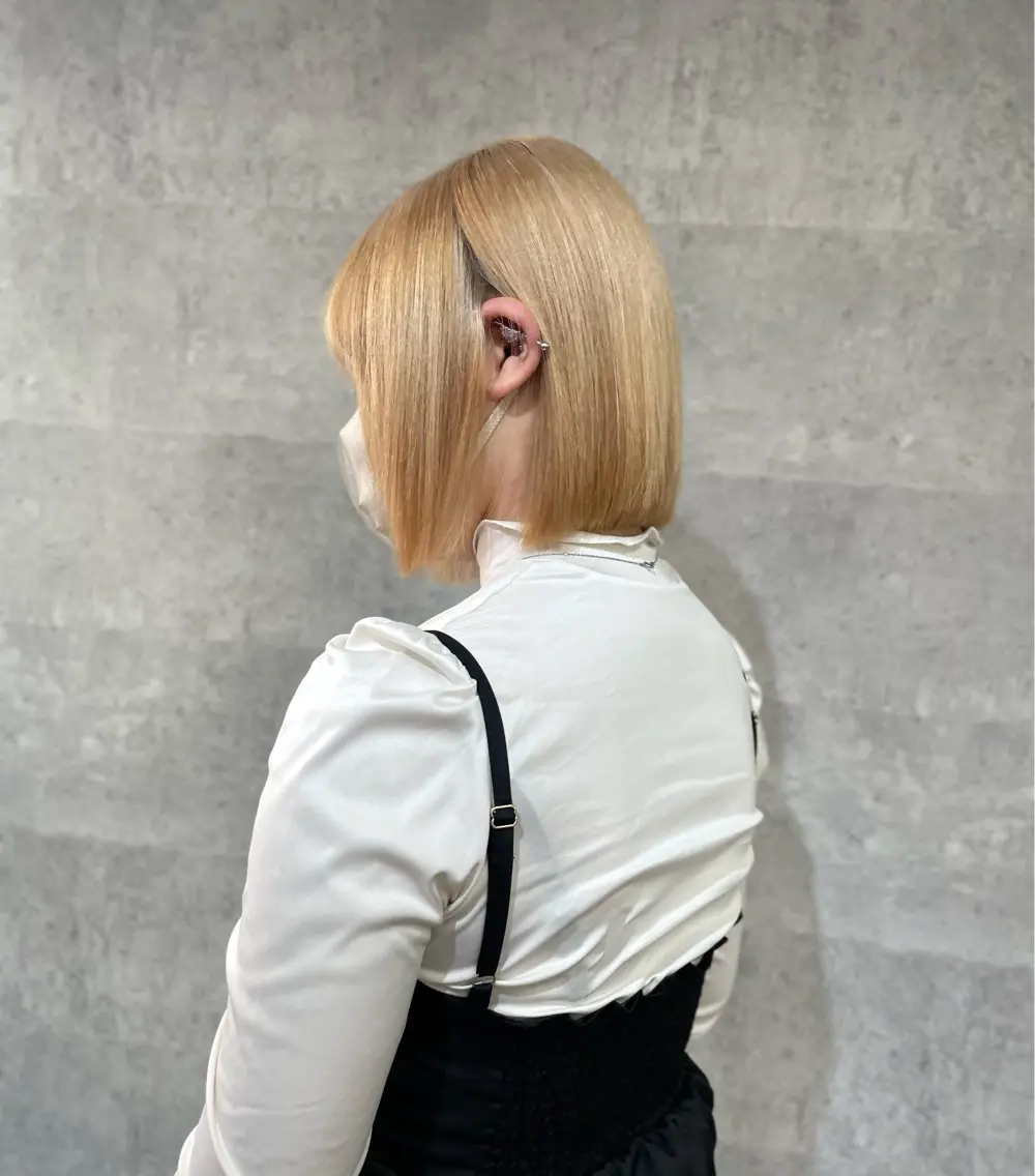 カラー ヘアカラー yasuハイトーン/ デザインカラーのヘアスタイル