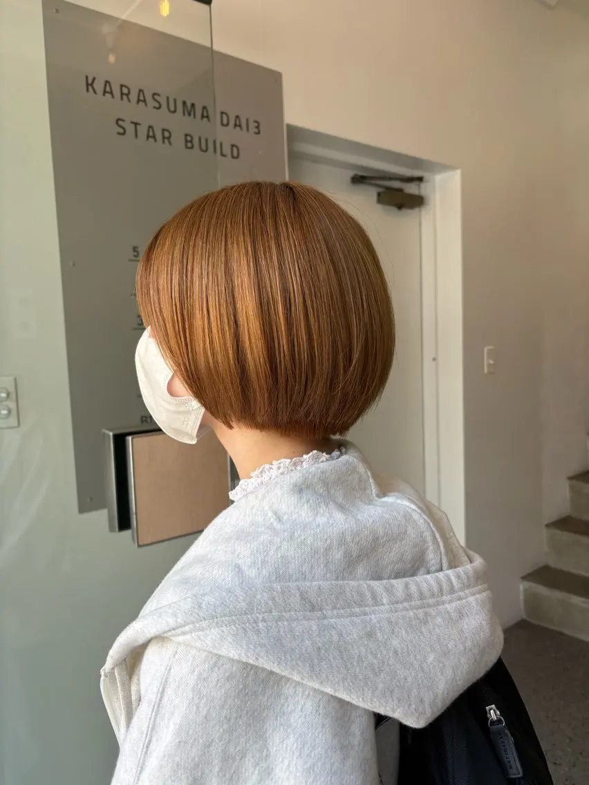 ショート ショートボブ ボブ ショートヘア n a n a / 京都美容室のヘアスタイル