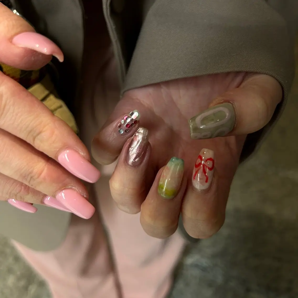 ネイル 梅田🪄ニュアンス aoiのネイルデザイン