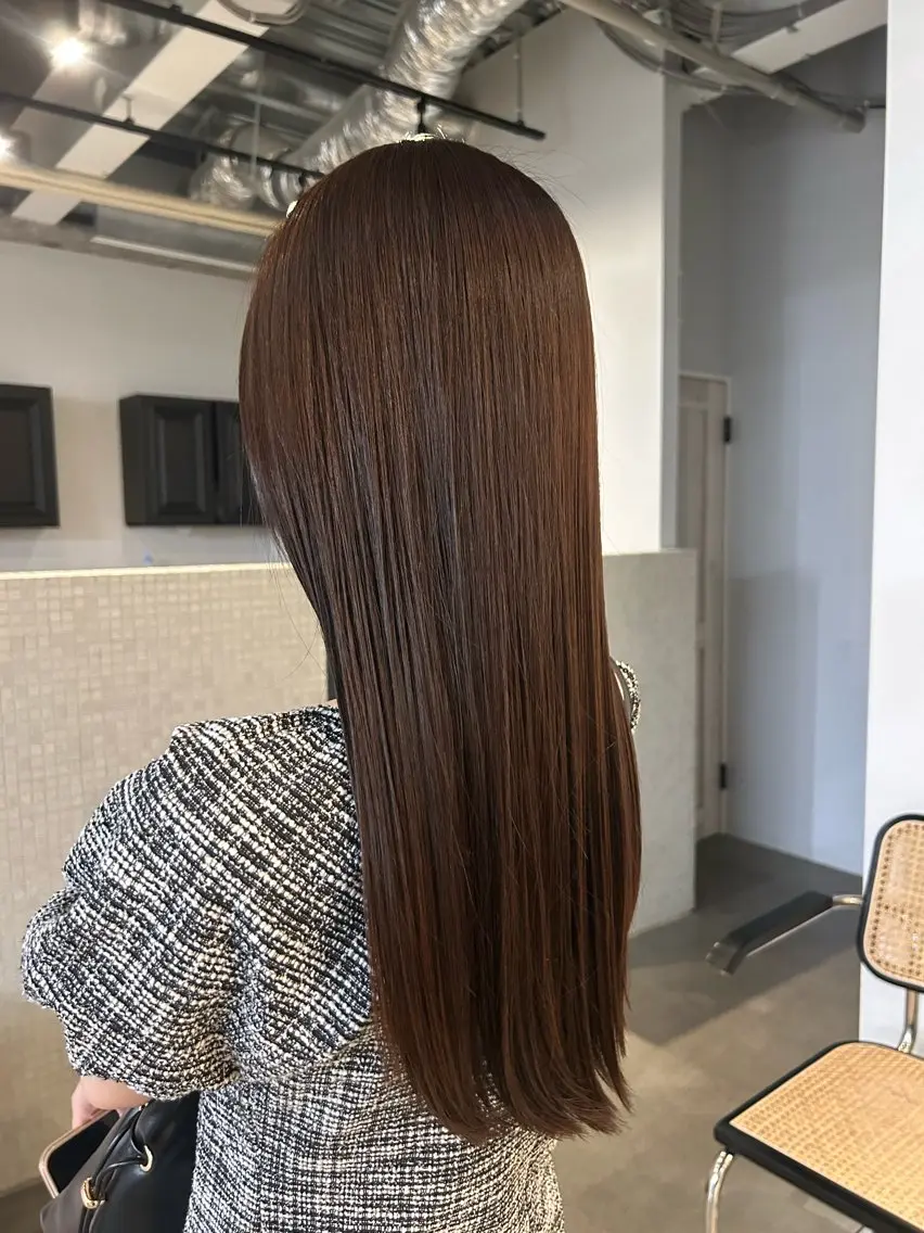 カラー 具志 優林亜のヘアスタイル
