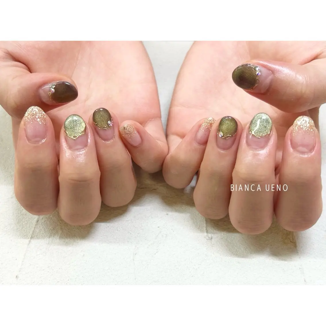 ネイル ハンドネイル Bianca KAGARAのネイルデザイン