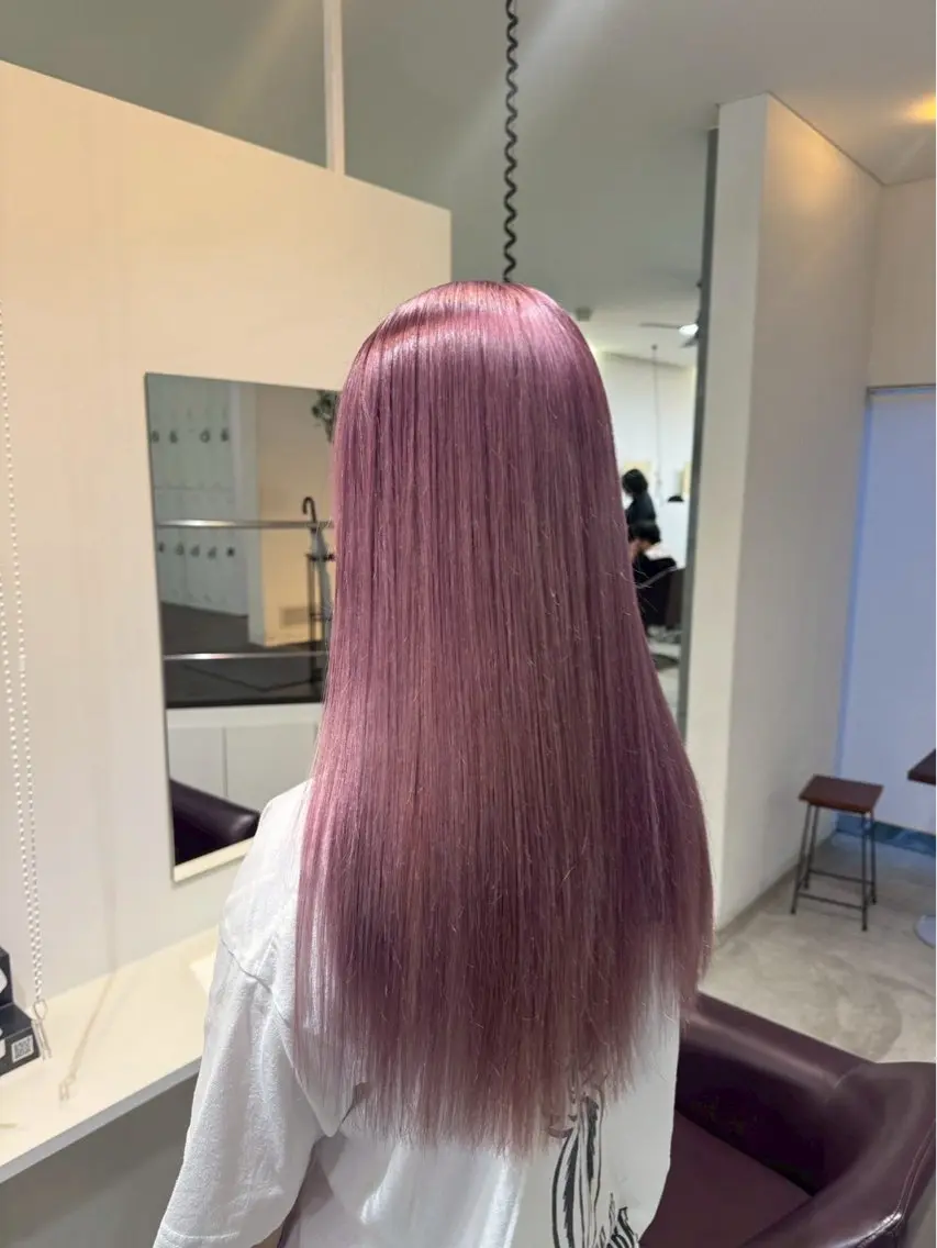 💗艶カラー✨ワンカラー＋バイカルテトリートメント🫧透明感UPの写真