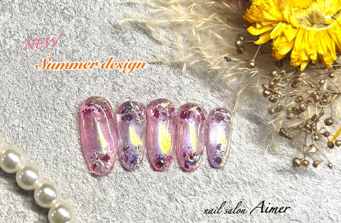 ネイル ハンドネイル nail salon Aimerのネイルデザイン