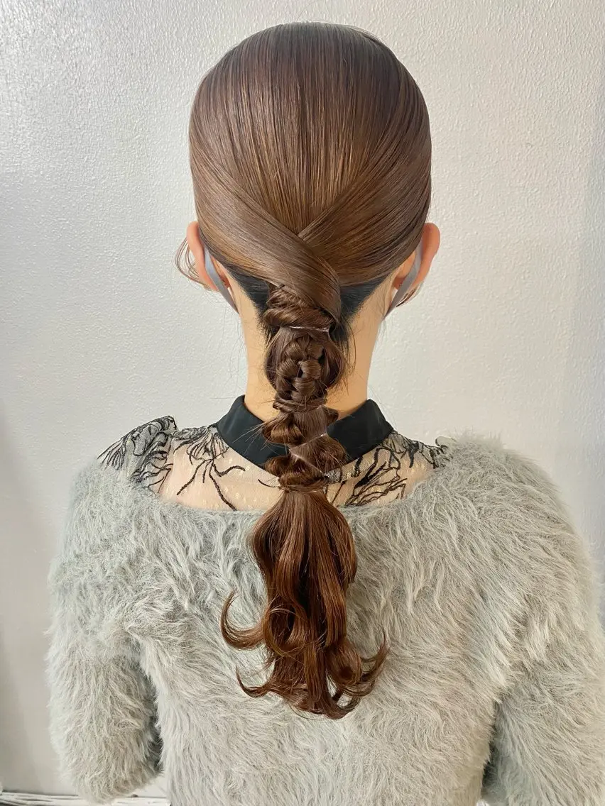ロング ヘアアレンジ ヘアセット 【safric】 NAOのヘアスタイル
