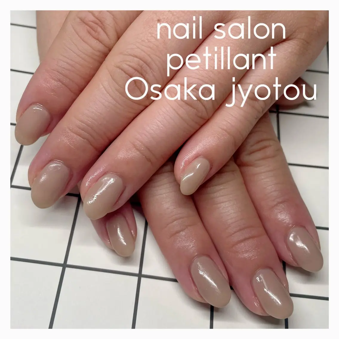 ネイル ワンカラーネイル シンプルネイル nail salon petillantのネイルデザイン