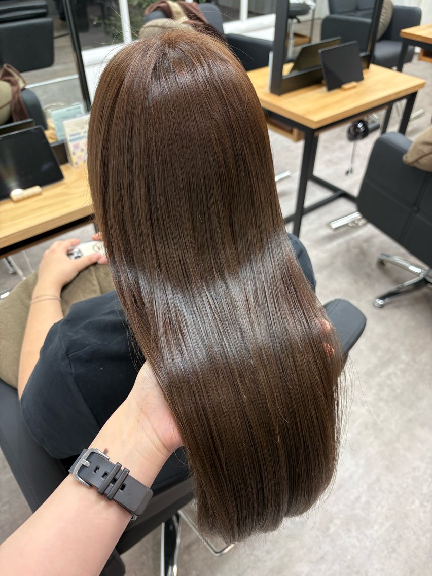 セミロング anB Bのヘアスタイル