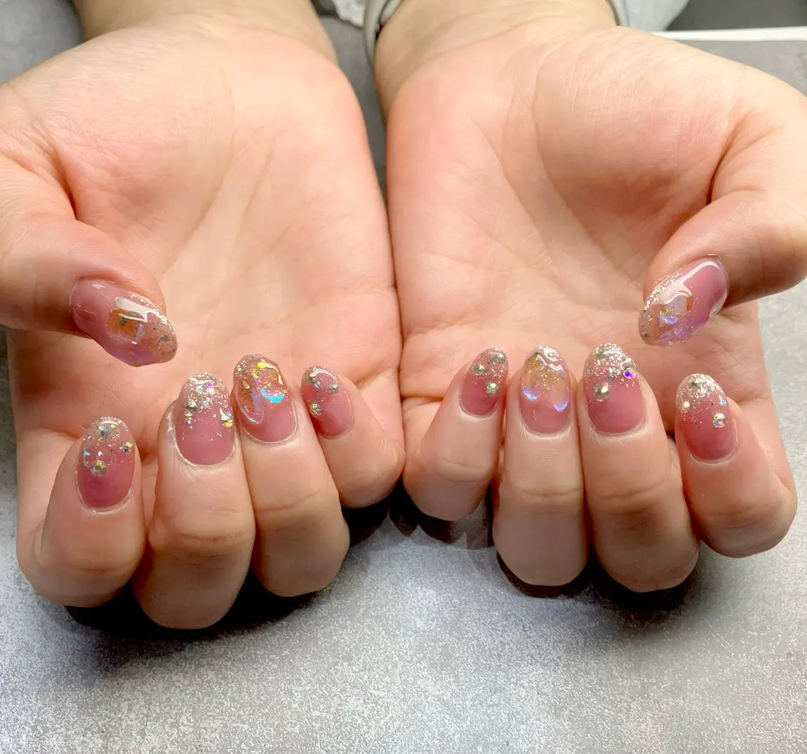 ネイル キラキラネイル BETTISH. KUMIKO☺︎︎のネイルデザイン