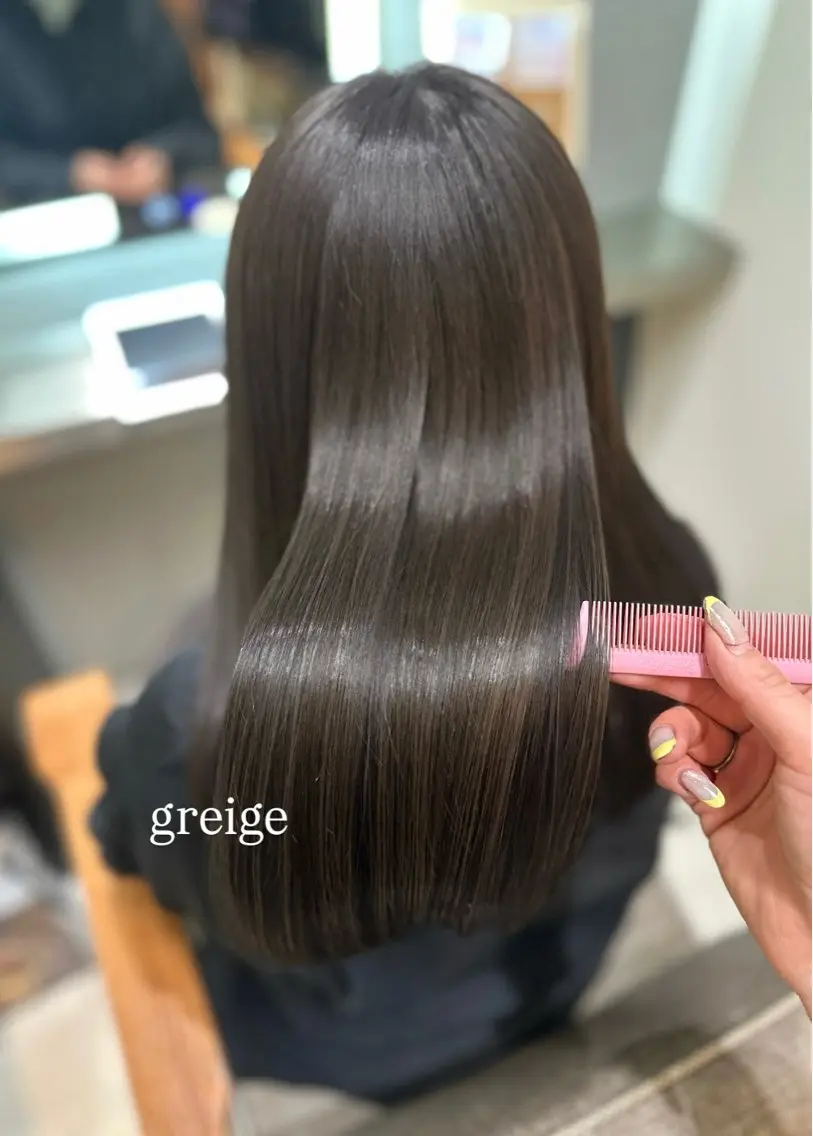 💫【贅沢フルコースでご褒美ケアに】💫カットカラー+アロマスパ🫧+当日相談トリートメント付き(金額仮)の写真