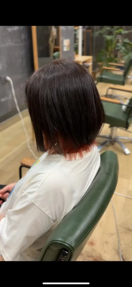 ショート レイヤーカット 菊池 蓮のヘアスタイル