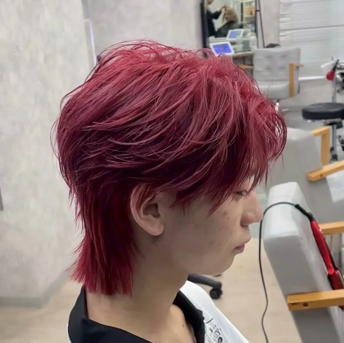 カラー メンズ 佐々木 哲太のヘアスタイル