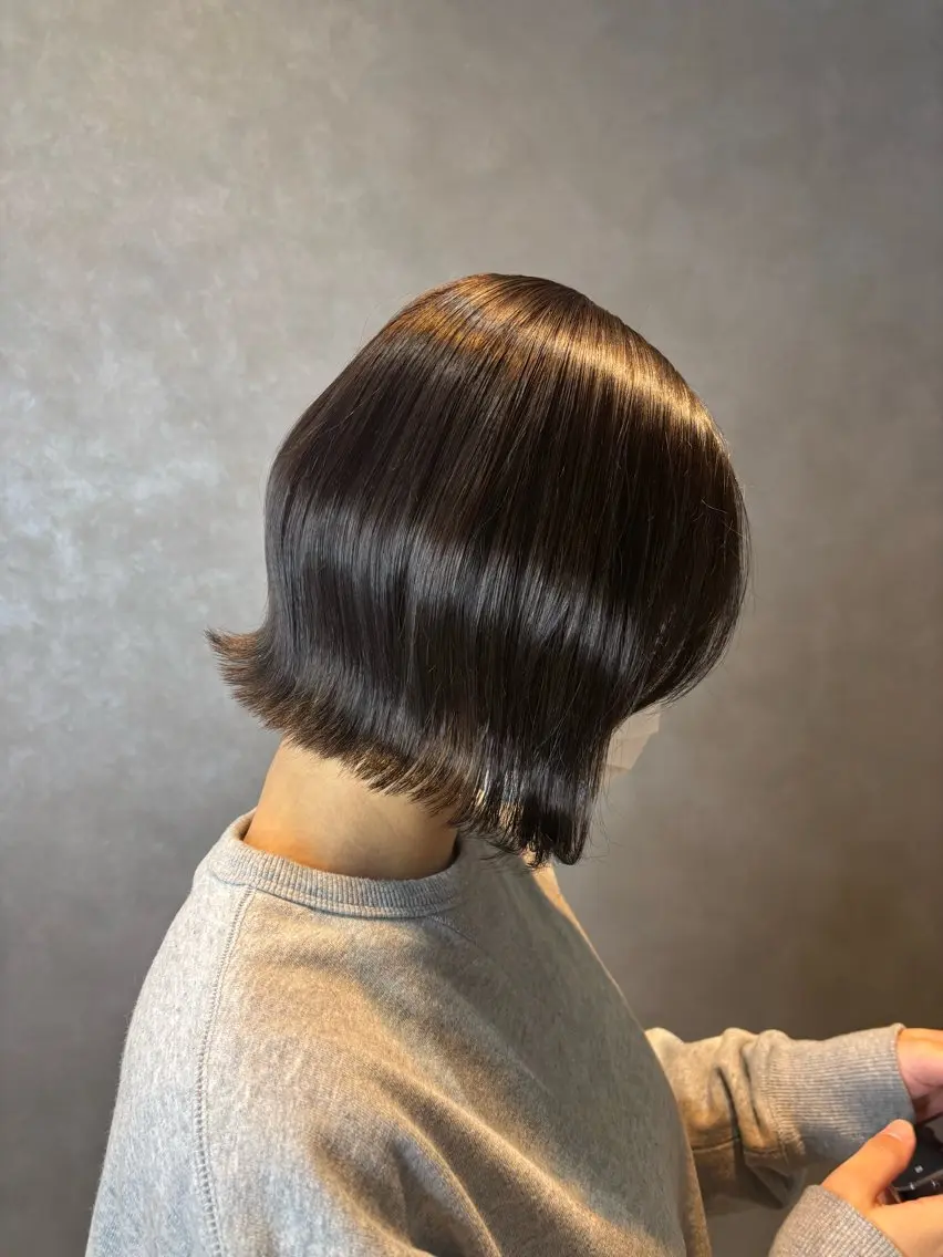カラー ベージュカラー オリーブベージュ 🍓チサト/仙台/ 透明感カラー🪽‪のヘアスタイル