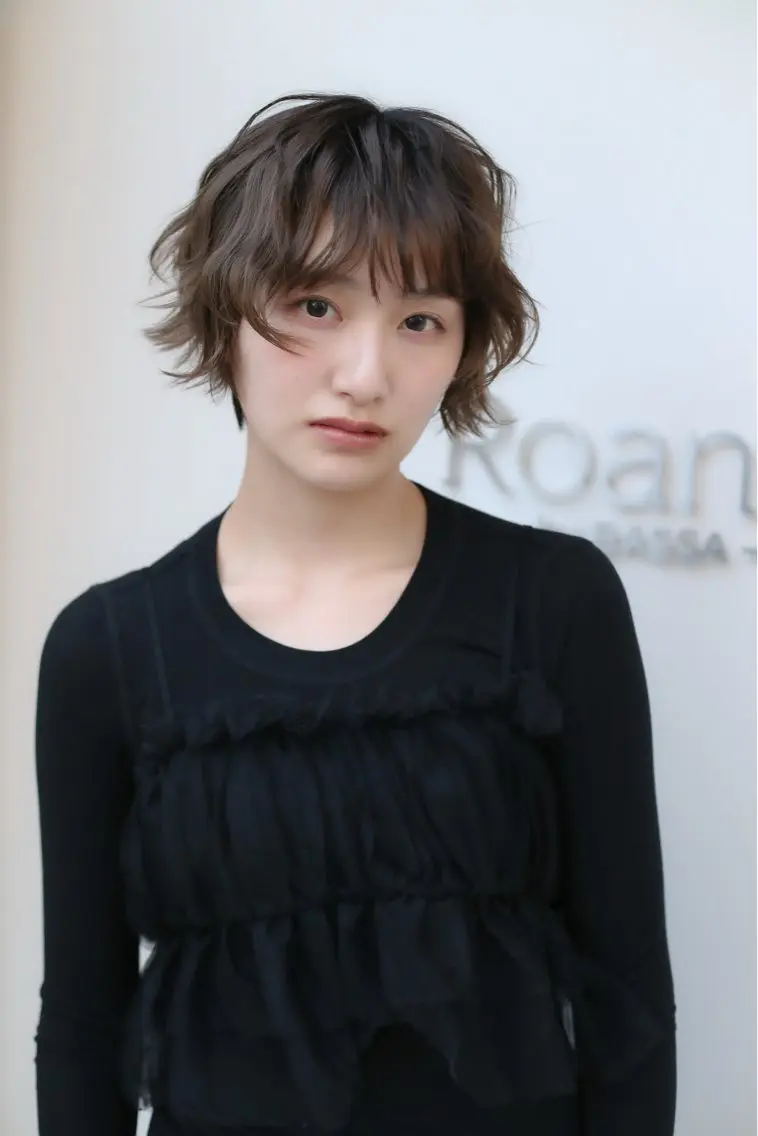 ショート パーマ カット パーマ カザマ🧤/パーマ /デジタルパーマのヘアスタイル