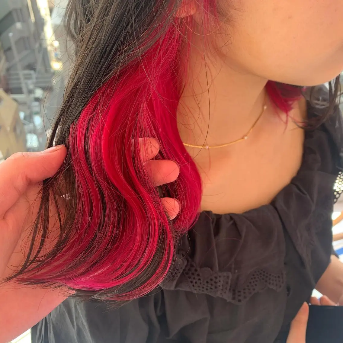 ミディアム カラー ヘアカラー トリートメント ヘアセット 🫧tatsuki 🫧“lot 横浜“のヘアスタイル
