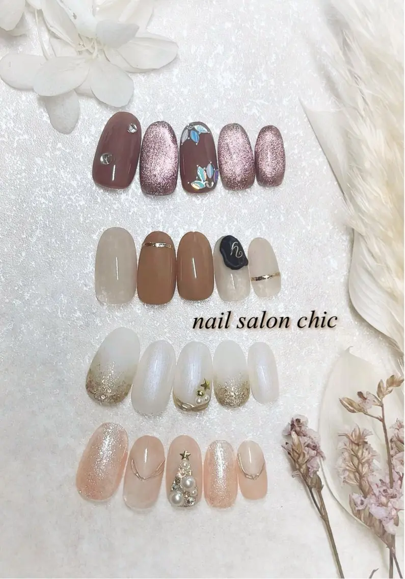 ネイル ハンドネイル nail salon chicのネイルデザイン
