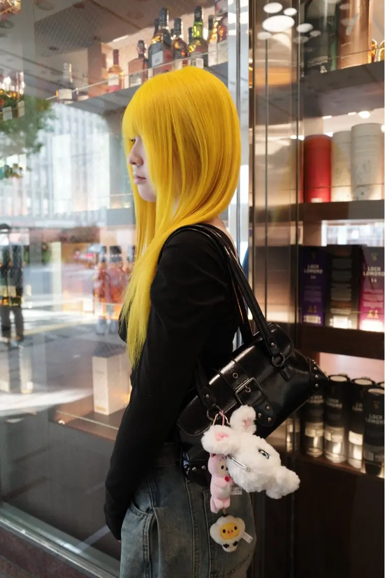 ロング カラー 新宿ブリーチ特化 YUGOのヘアスタイル